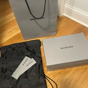Balenciaga Shoe Box and Bag Set